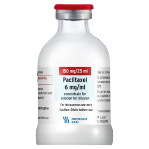 INTAXEL 150 MG / 25 ML ( PACLITAXEL 6 MG / ML ) CONCENTRATE FOR DILUTION FOR IV INFUSION 25 ML VIAL